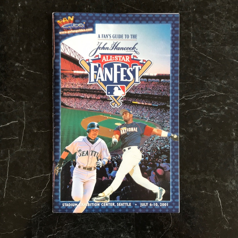 2001 Seattle MLB All Star Fanfest fan guide